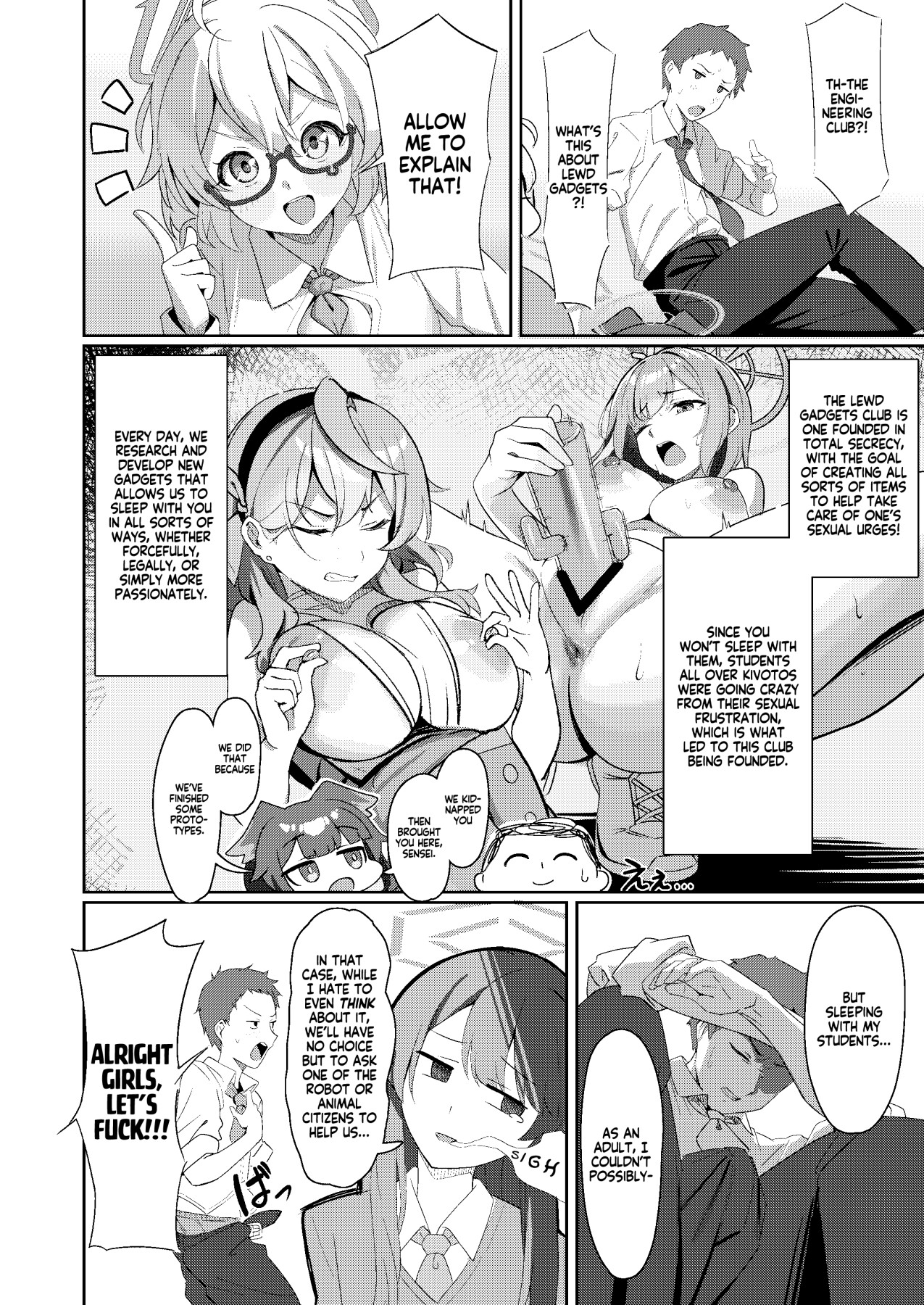 Hentai Manga Comic-Welcome to The Lewd Gadget Club!-Read-3